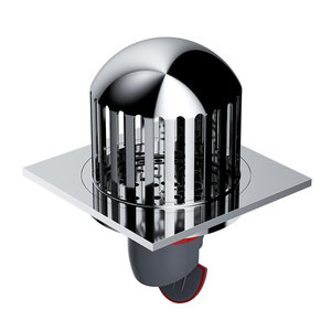 Brass chống tắc nghẽn ban công vườn phòng tắm bồn rửa cống sàn lọc Chrome ngoài trời mái cống - Product Image 5