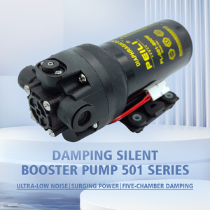 Bomba de refuerzo de diafragma de alta presión, bomba de refuerzo de ósmosis inversa de <span class=keywords><strong>pl</strong></span>ástico de 230V para purificador de agua, V - Product Image 4