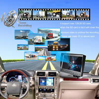 Sistema de Monitoreo Inteligente de Punto Ciego con Pantalla Táctil de 7 Pulgadas y 4 Canales, Cámaras Traseras IR BSD, Alarma, Grabadora DVR para Camiones, Autobuses y Automóviles