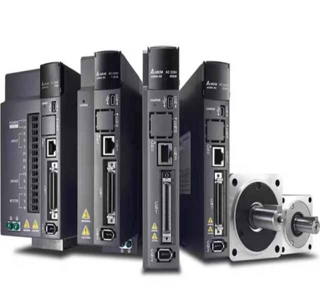 Genuine Servo Motor and AC Servo Drive ASD-A3-0721-L 750W Motion Controller with RS-485 Communication Control