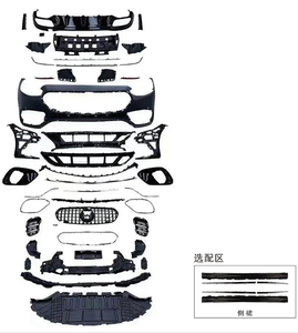 Kit carrosserie large en PP moulé par injection TDCMY pour Mercedes-<span class=keywords><strong>Benz</strong></span> Classe S W223 (2021-2023) - Amélioré et modifié, style AMG S63 - Product Image 2