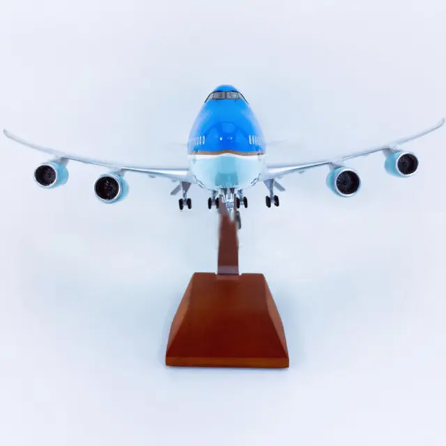 Modelo de avión LED Estados Unidos de América B747 Modelo de avión con soporte