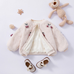 Chaqueta de lana de cereza óptima <span class=keywords><strong>para</strong></span> niños y <span class=keywords><strong>niñas</strong></span> Estilo de chaqueta con cierre de botones <span class=keywords><strong>para</strong></span> Otoño Invierno y otoño Temporadas OEM y ODM - Product Image 3