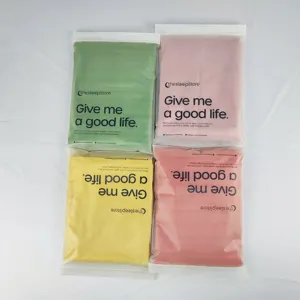 Custom frosted zip bags transparent zip lock bags plastic zipper bag