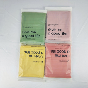 Custom frosted zip bags transparent zip lock bags plastic zipper bag