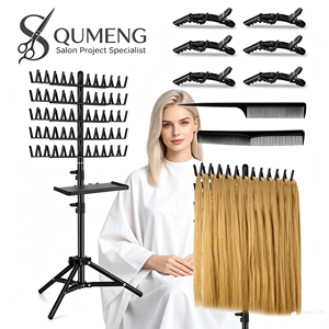 Z Metal Braid Adjustable Hair Stand Hair Braiding Tool Holder Display QM - Product Image 1