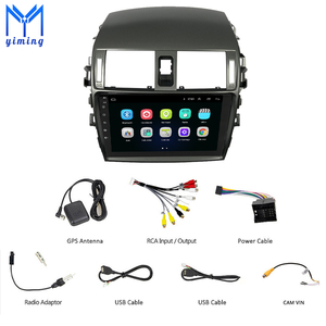 Radio Android para Auto <span class=keywords><strong>Toyota</strong></span> <span class=keywords><strong>Corolla</strong></span> <span class=keywords><strong>2007</strong></span> <span class=keywords><strong>2008</strong></span> 2009 2010 2011 2012 2013 Octa Core 4GB 64GB CarPlay DSP 4G GPS Multimedia - Product Image 3