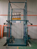 Plateforme élévatrice verticale pour marchandises, capacité personnalisée, 4 étages, pour entrepôt industriel, fosse de stockage, levage de charges lourdes