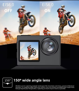 Caméra d'action D68M2A avec écran tactile 2,0 pouces, 4K 60fps, WiFi, étanche, caméra sportive, enregistreur vidéo numérique pour la plongée et la conduite - Product Image 5