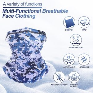 Cache-cou multifonctionnel en polyester sans couture, imprimé sur mesure, écologique et OEM - Product Image 6