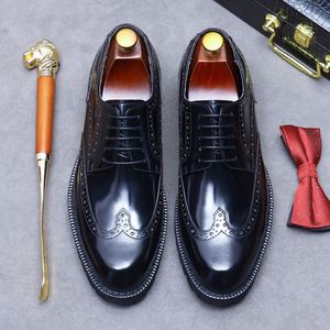 Men's Luxurious Pointed Dress Shoes - Premium Waterproof Design - Suitable for Weddings Parties and <b>Work</b> - Product Image 3