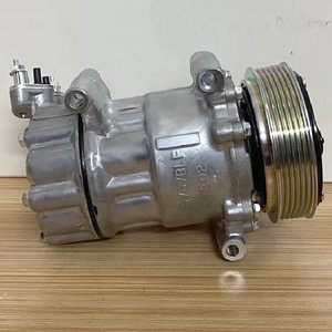 Vente d'usine <span class=keywords><strong>compresseur</strong></span> ca pour Peugeot <span class=keywords><strong>206</strong></span> 307 citroën pour Fiat Oem 9655191580 9684480480 9800822280 6Pk 12V - Product Image 2