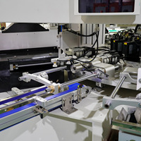 Nueva Máquina de Serigrafía Automática de Alta Velocidad de 8 Estaciones y 2 Colores con Sistema de Curado UV para Papel/Etiquetas/Tubos/Tarjetas