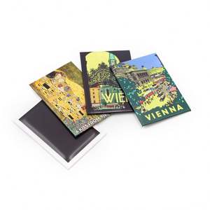 Articles promotionnels Souvenirs Pays Autriche Vienne Aimant de réfrigérateur 3D avec impression de logo Aimant - Product Image 1