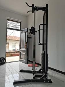 Máquina de Cable Unilateral, Sistema de Gimnasio Multifuncional para el Hogar <span class=keywords><strong>con</strong></span> <span class=keywords><strong>Polea</strong></span> Alta y <span class=keywords><strong>Baja</strong></span> - Product Image 5