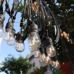 Việt Nam Nhà Máy 7.3M 12 Bóng Đèn Kỳ Nghỉ Trang Trí Không Thấm Nước Giáng Sinh Ánh Sáng Trong Nhà Ngoài Trời LED <span class=keywords><strong>Globe</strong></span> Ánh Sáng Edison Chuỗi Đèn - Product Image 4