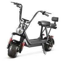 Mini Motocicleta Eléctrica Todoterreno de Dos Ruedas Estilo Harley de Alta Velocidad, Adecuada para Adultos, para Ocio y Movilidad, 48V 800W
