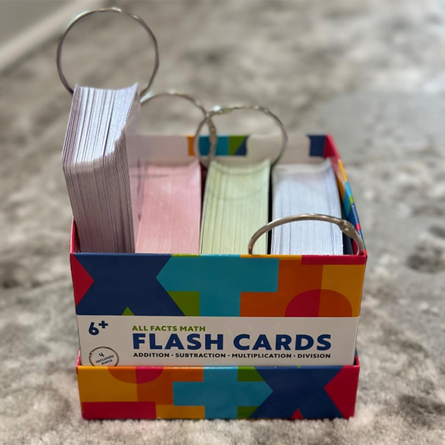 Custom Printed Learning Flash Cards Custom Education Printing Services Flash Card for Kids