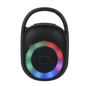 Mini altavoz de tarjeta SD RGB luces de colores Subwoofer al aire libre inalámbrico colgante CLIP5 BT altavoz - Product Image 2