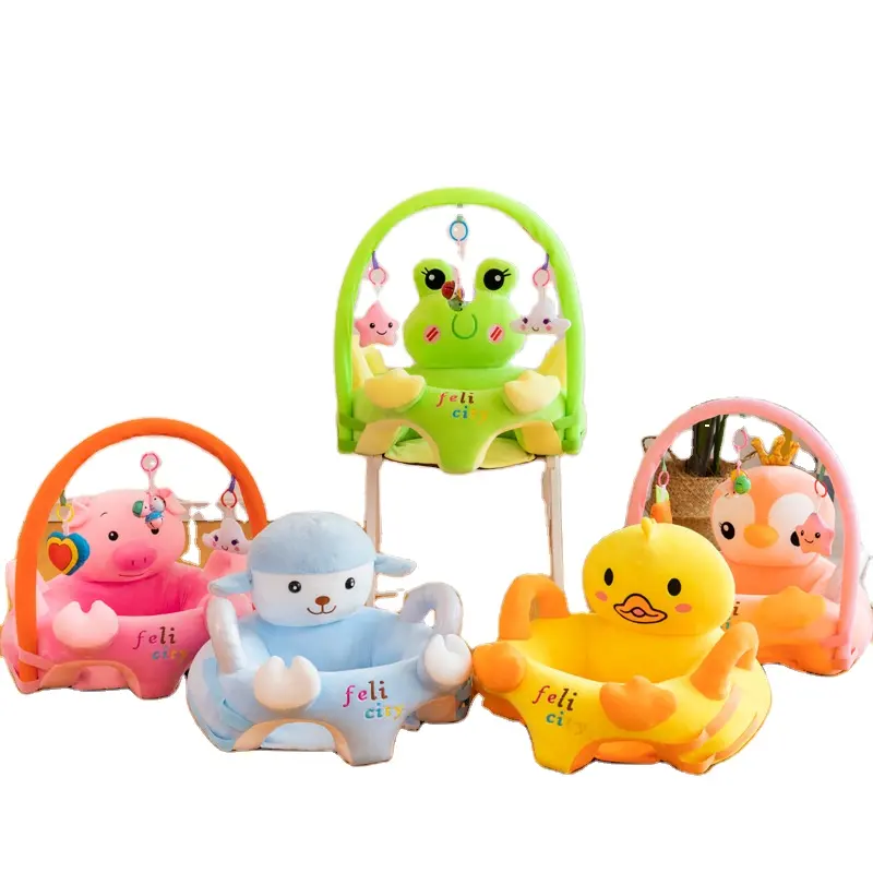 Customized Cartoon Creative Portable New Safety Baby Learning Sitting Chair dining chair