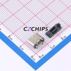 HC-TYPE-C-16P-LT036B USB Connector SMD Connector ( Connector Type: Type-C )( Gender: Female )( Mounting Type: Vertical Mount ) - Product Image 2