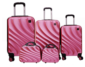 ราคาถูกขายร้อน ABS + PC Gradient ฟิล์มพิมพ์กระเป๋าเดินทางชุด 20/24/28 3 ชิ้นชุด - Product Image 1
