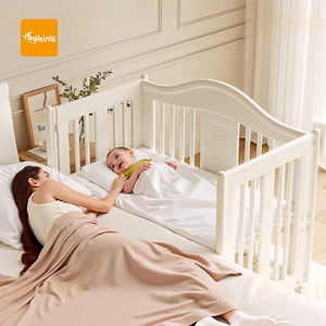 Cuna <span class=keywords><strong>Colecho</strong></span> con Diseño de Barandilla sin Obstáculos para Mayor Seguridad - Product Image 1