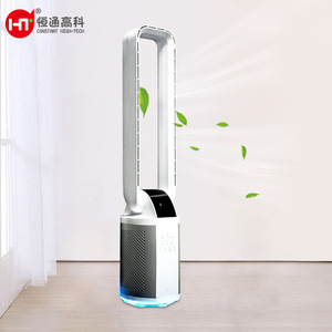 Ventilateur tour sans pales haute technologie à moteur DC avec fonction oscillante pour usage domestique - Product Image 1