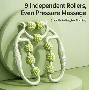 Offre Spéciale : Rouleau de Massage à 9 Billes pour Avant-bras, Coude, Main, Bras et Jambes – Rouleau de Massage Musculaire et Fascial pour Yoga et Fitness - Product Image 3
