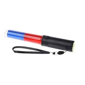 Bastón <span class=keywords><strong>de</strong></span> Tráfico LED Recargable con Batería, Luz Roja, <span class=keywords><strong>Azul</strong></span>, Verde y Amarilla, con Linterna y Imán - Product Image 5
