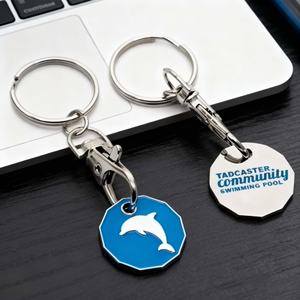 พวงกุญแจโลหะผสมสังกะสีเคลือบเงาคุณภาพสูงลายการ์ตูน กันน้ำ เป็นมิตรกับสิ่งแวดล้อม สำหรับของที่ระลึกสุดหรู พร้อมโลโก้สั่งทำได้ - Product Image 4