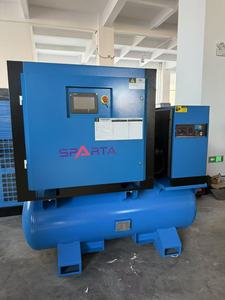 Industrial Machinery 10HP 20HP 30HP 10bar 16bar Screw With <b>Dryer</b> - Product Image 6