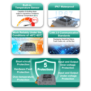 <span class=keywords><strong>Chargeur</strong></span> de <span class=keywords><strong>batterie</strong></span> pour bateaux électriques Longrun pour voitures électriques, sortie 6,6-20 kW, refroidissement par air 11 kW, entrée triphasée 380 V AC - Product Image 5