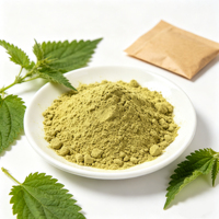 Poudre d'extrait de coquille d'ortie sauvage en vrac, Urtica Dioica, qualité alimentaire naturelle, ingrédient pour tisane et complément alimentaire