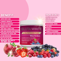 Prix de Gros L-Glutathion Plus Meilleur 2X Collagène de Cerise pour la Peau Supplément Poudre de L-Glutathion