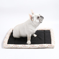 Tapis rafraîchissant pour animaux de compagnie en toile imperméable pour l'été, tapis de refroidissement pour chien toutes saisons, lit pour chat en éponge résistant aux taches, coussin rafraîchissant grande taille, vente en gros