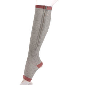 Fettverbrennende Damen-Kompressionssocken mit Reißverschluss zur Vorbeugung von Krampfadern, Sportsocken - Product Image 5
