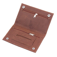 Emg6415 Accessoires pour cigarettes à rouler, petite pipe à fumer, pochettes de rangement pour fumée, sac vide pour machine à cigares, pochette à tabac en cuir