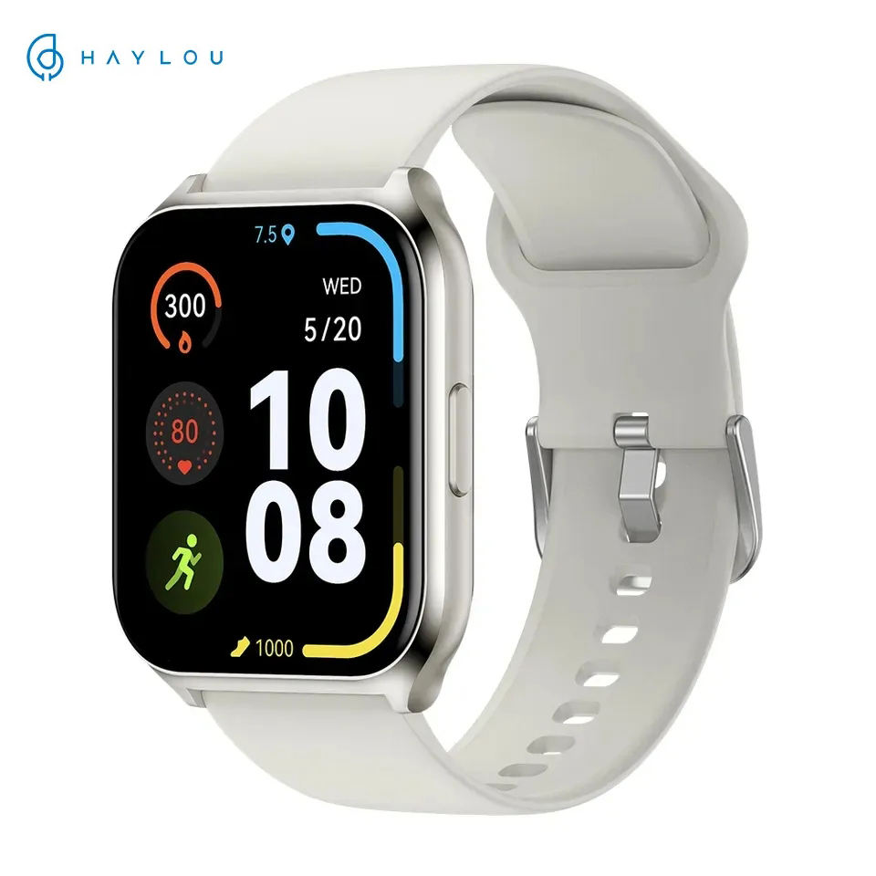 Haylou Smart watch 2 pro 1.85 Colorful Display Bigger And Clear View Women Men Watch New Design Haylou Ls02pro Smartwatches