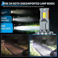 Phares LED automobiles HYNBYZJ 220W Super Lumineux 26800LM, Ampoules LED H1 9005 CSP Chip H4 H11 6500K
