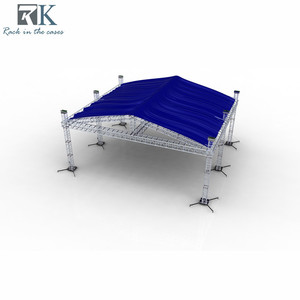 High Quality Aluminum Spigot Stage Truss Pyramid Roof Dj Aluminum Frame Stage Light Truss - Product Image 1