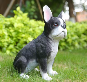 Résine grand chien Statues conception personnalisée jardin pelouse décor <span class=keywords><strong>bouledogue</strong></span> français <span class=keywords><strong>Statue</strong></span> pour la décoration de la maison - Product Image 4