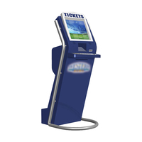 Kios uang mata uang melalui uang Kripto ATM BTM pembayaran bantuan Digital