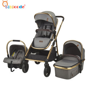 2021 EN1888 0-36 Tháng Xe Đẩy Em Bé Đơn Và Cặp Song Sinh Sang Trọng Cao Cấp - Product Image 5