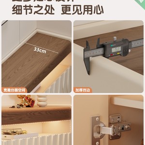 Shoe Cabinet Solid Wood Large Capacity Entryway Storage With Led Light For Hallway Foyer Adult Use - Product Image 5