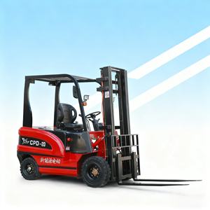 Montacargas Eléctrico de <span class=keywords><strong>2</strong></span> Toneladas con Batería, Neumáticos Sólidos, Capacidad de 2000 kg, Directo de Fábrica, Económico - Product Image 1