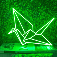 Vente en gros de enseignes au néon décoratives de bar 3D pour décoration murale enseigne au néon Suprman pour le salon