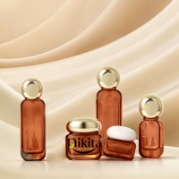 Pot en verre de luxe pour cosmétiques 30g 50g, flacon pompe en verre pour sérum 20ml 30ml 50ml 100ml 120ml, ensemble d'emballage cosmétique