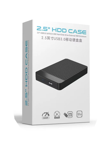 2.5 pouces SATA USB 3.0 boîtier de disque dur de transfert haute vitesse boîtier de Protection de disque dur en plastique pour le <span class=keywords><strong>stockage</strong></span> <span class=keywords><strong>SSD</strong></span> <span class=keywords><strong>externe</strong></span> - Product Image 2