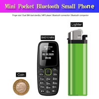 Precio del Mini Teléfono Móvil BM310 en Pakistán, Pantalla LCD de 0.66 Pulgadas, Mini Teléfono con Teclado, Teléfono Celular 2G